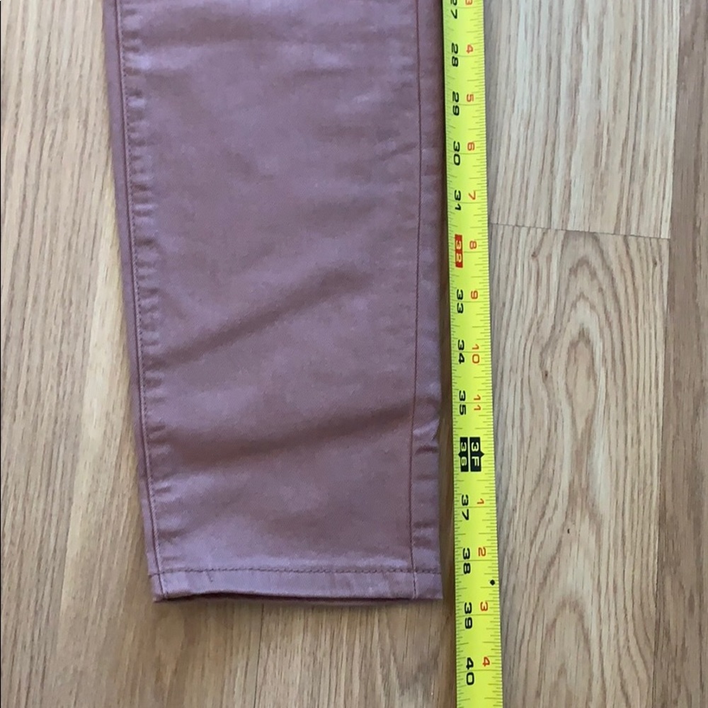 NEW dusty pink jeggings legging jeans size 29 30 L - Picture 4 of 9